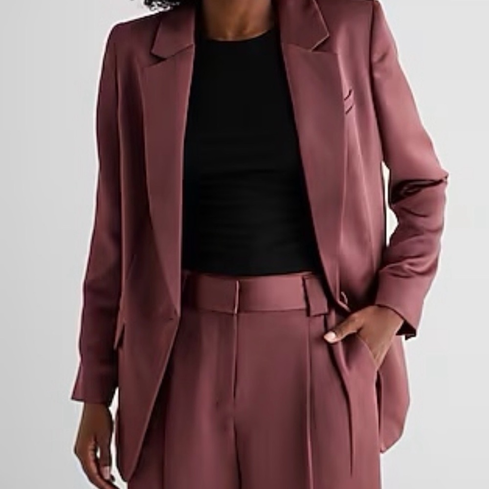 Express Women's Mauve Blazer